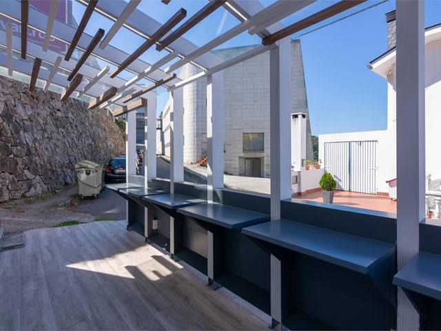 Pérgola cubierta en A Coruña