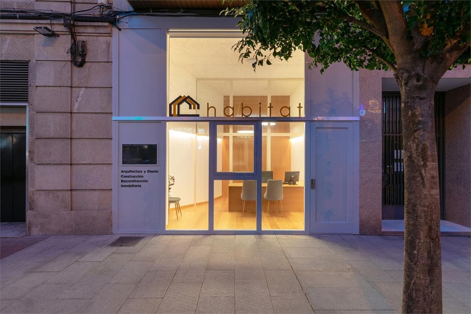 Reforma de local para oficina Habitat, Vigo